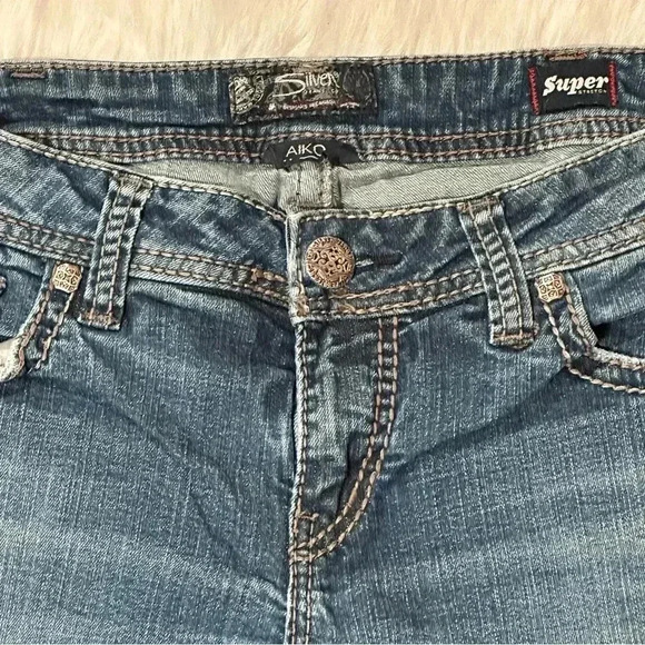Silver Aiko Mid Bootcut Women’s Jeans W31/L31 - Picture 5 of 12